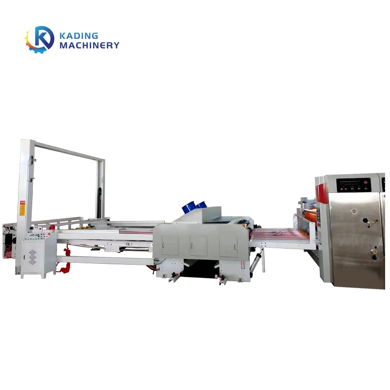 Automatic Carton Box Making Paper Sheet Paperboard Stacking Machine Gantry Stacker Matched for Printer Slotter Die Cutter