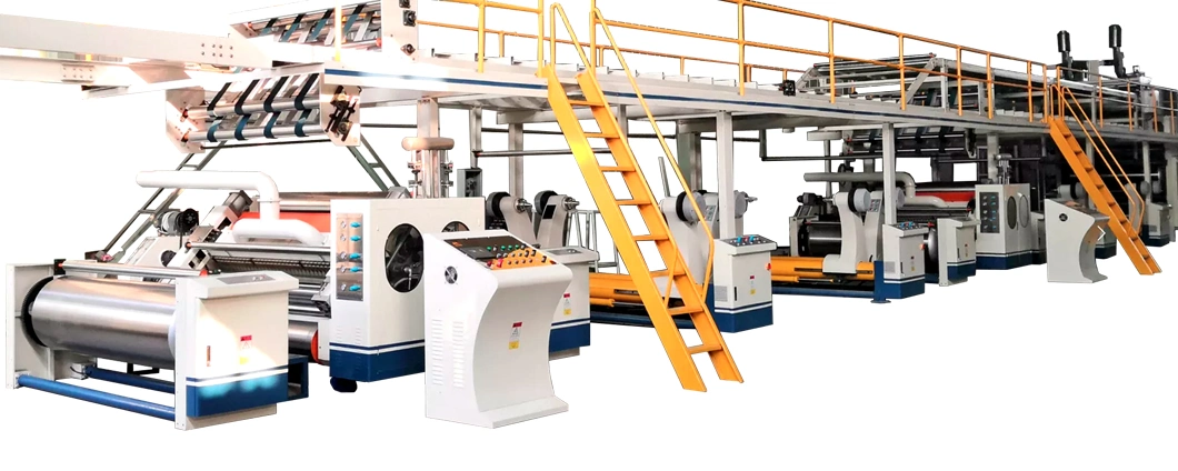 Single Facer Corrugated Cardboard Making Machine 2-Layer Corrugated Board Production Line Corrugating Paper Production Line